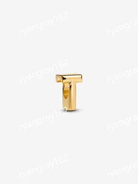 Pandora Letter T Alphabet Charm